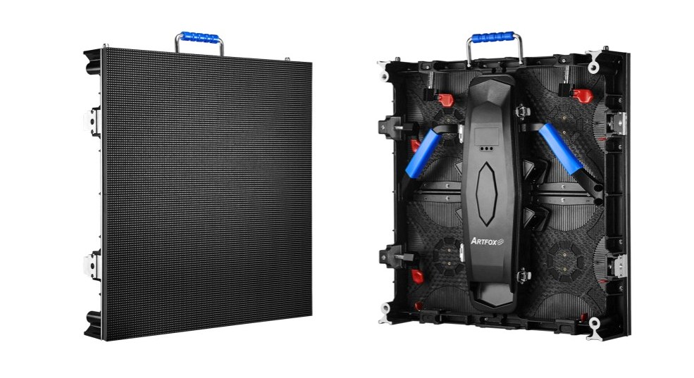 Portable LED Screen:19.7"x39.4" (500x1000mm) 30lbs(13.8kg)<br/>Suitable for P2.976, P3.91,P4.81 indoor/outdoor<br/><br/><table width=
